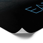 Weltraum, Kosmos, Sonnensystem, Planet Erde Poster (Ecke)