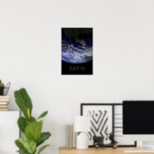 Weltraum, Kosmos, Sonnensystem, Planet Erde Poster (Heimbüro)