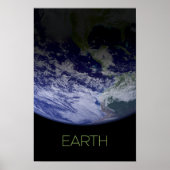Weltraum, Kosmos, Sonnensystem, Planet Erde Poster (Vorne)