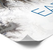 Weltraum, Kosmos, Sonnensystem, Planet Erde Poster (Ecke)