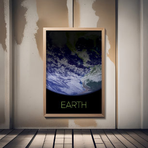 Weltraum, Kosmos, Sonnensystem, Planet Erde Poster