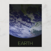 Weltraum, Kosmos, Sonnensystem, Planet Erde Postkarte (Vorderseite)