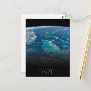 Weltraum, Kosmos, Sonnensystem, Planet Erde Postkarte