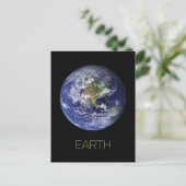 Weltraum, Kosmos, Sonnensystem, Planet Erde Postkarte (Stehend Vorderseite)