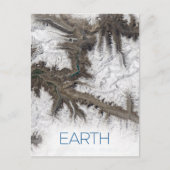 Weltraum, Kosmos, Sonnensystem, Planet Erde Postkarte (Vorderseite)