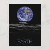 Weltraum, Kosmos, Sonnensystem, Planet Erde Postkarte (Vorderseite)