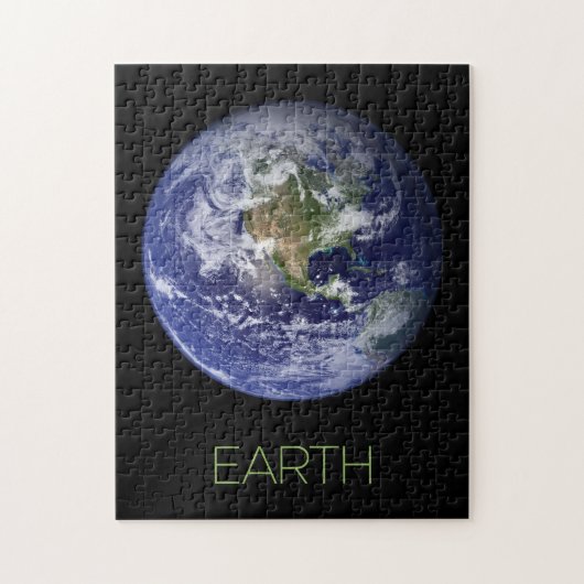 Weltraum, Kosmos, Sonnensystem, Planet Erde Puzzle (Vertikal)