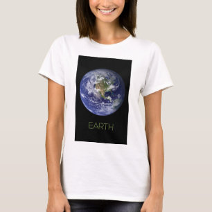 Weltraum, Kosmos, Sonnensystem, Planet Erde T-Shirt