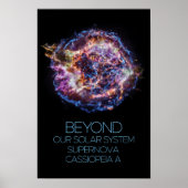Weltraum, Kosmos, Supernova Cassiopeia A Poster (Vorne)