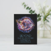 Weltraum, Kosmos, Supernova Cassiopeia A Postkarte (Stehend Vorderseite)