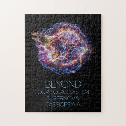 Weltraum, Kosmos, Supernova Cassiopeia A Puzzle (Vertikal)