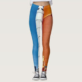 Weltraum Leggings (Vorderseite)