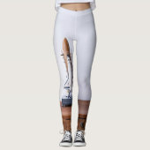 Weltraum Leggings (Vorderseite)