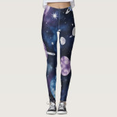 Weltraum Leggings (Vorderseite)