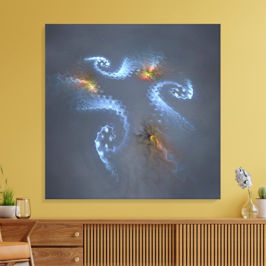 Weltraum Leinwanddruck (Insitu (Wohnzimmer))