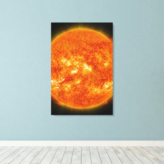 Weltraum Leinwanddruck (Insitu (Holzboden))