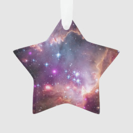 Weltraum Lila Nebulae Cool Astronomie Urlaub Ornament