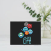 Weltraum Lover Adult Astronomie Hobby Solar System Postkarte (Stehend Vorderseite)