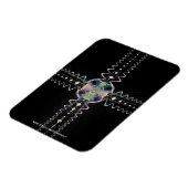 Weltraum Magnet (Linke Seite)