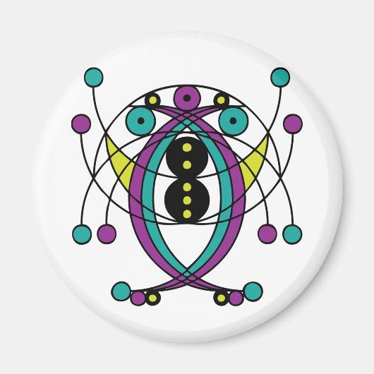 Weltraum Magnet (Vorne)