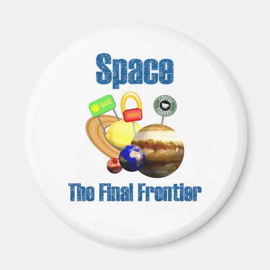 Weltraum Magnet (Vorne)