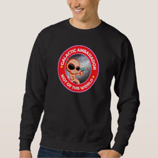 Weltraum-martianischer Außerirdischer Galaxie Besu Sweatshirt