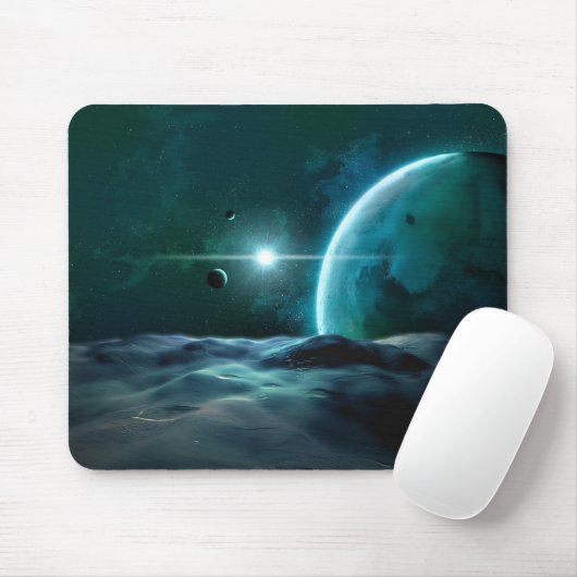 Weltraum-Mausunterlage Mousepad (Mit Mouse)