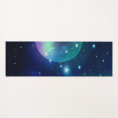 Weltraum mit Sternen  Yogamatte (Vorderseite (Horizontal))