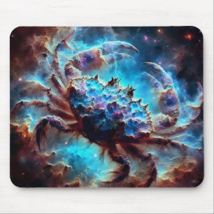 Weltraum-Nebel-Krebs-Mauspad Mousepad