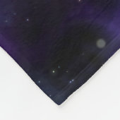 Weltraum-Nebelfleck-Galaxie Fleecedecke (Ecke)