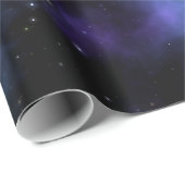 Weltraum-Nebelfleck-Galaxie Geschenkpapier (Rolleneckpunkt)