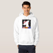 Weltraum-Netz-Programm-Flecken Hoodie (Vorne ganz)