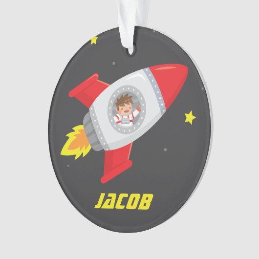 Weltraum-niedliche Ornament (Vorderseite)