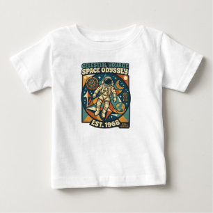 Weltraum-Odyssee – Kosmisches Abenteuer für Weltra Baby T-shirt