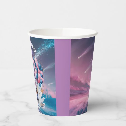 WELTRAUM ODYSSEY: Reise zum Himmel Pappbecher (Links)