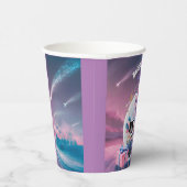 WELTRAUM ODYSSEY: Reise zum Himmel Pappbecher (Rechts)