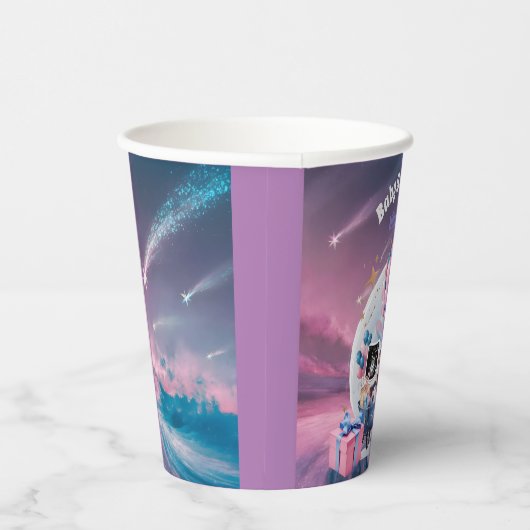 WELTRAUM ODYSSEY: Reise zum Himmel Pappbecher (Rechts)