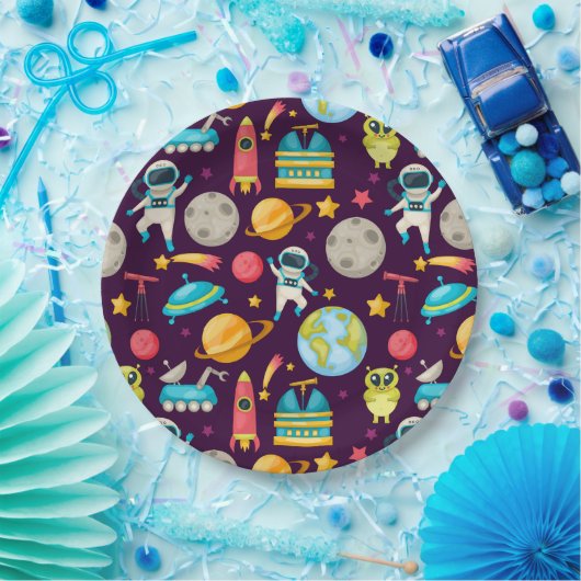 Weltraum Pappteller (Party)
