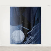 Weltraum-Planet-Sonnensystem Kinderraum Wandteppich (Vorderseite)