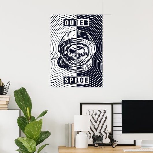 Weltraum Poster (Heimbüro)