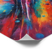 Weltraum Poster (Ecke)