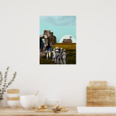 Weltraum Poster (Küche)