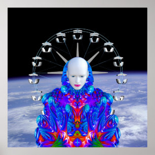 Weltraum Poster