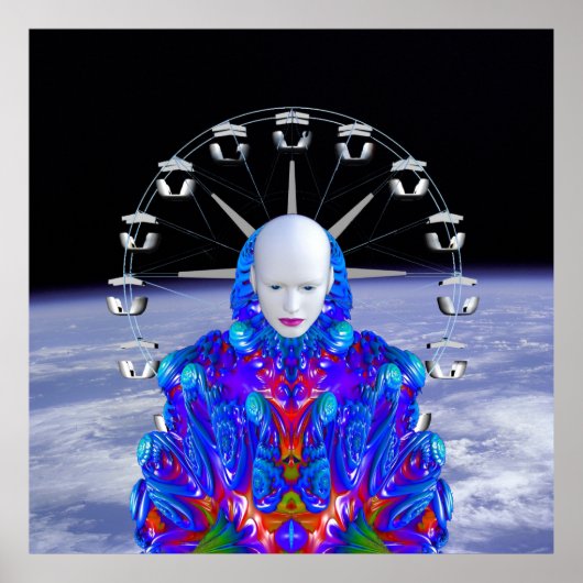 Weltraum Poster (Vorne)