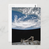 Weltraum Postkarte (Vorne/Hinten)