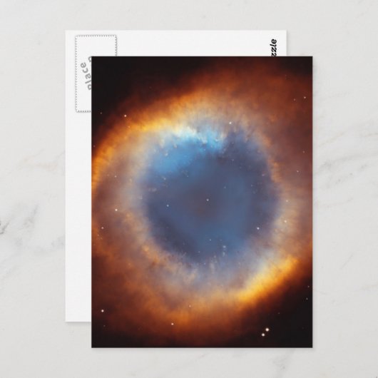 Weltraum Postkarte (Vorne/Hinten)