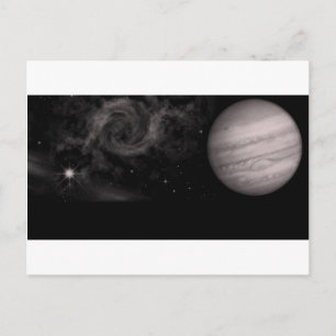 Weltraum Postkarte