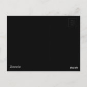 Weltraum Postkarte (Rückseite)