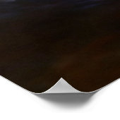 Weltraum-Reiseplakat Poster (Ecke)