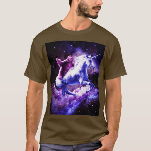 Weltraum-Schlucht auf Einhorn T-Shirt